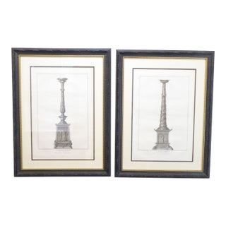 18th Century Rocchegiani Engravings - A Pair For Sale