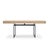 Dark Grey and White Stained Oak Office Desk by Bodil Kjaer for Karakter For Sale - Image 3 of 13