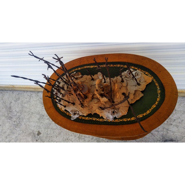 Bruny Graves "Shaman Magic" Raku Sculpture For Sale In Houston - Image 6 of 6