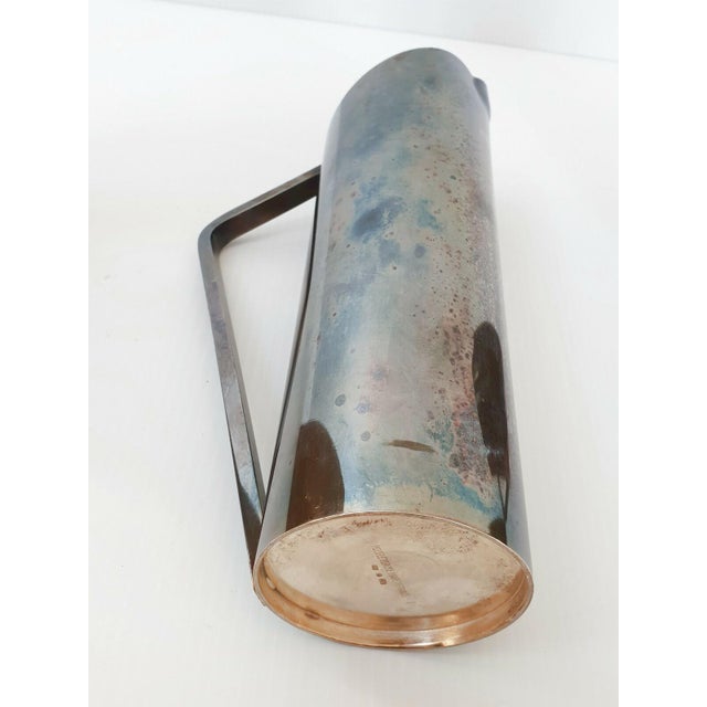 Vintage Silver-Plated Metal Pitchers, France, 1970s, Set of 3 For Sale - Image 4 of 12