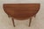 Brown Vintage Mahogany Inlaid Gate Leg Dining Table For Sale - Image 8 of 18