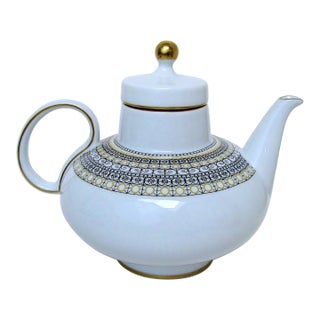 Moorish Style Porcelain Tea Pot For Sale