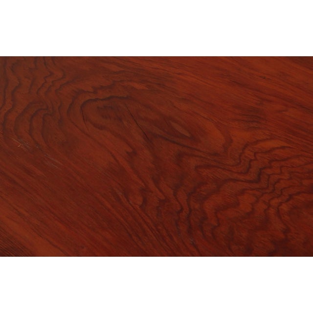 Mid Century Modern Live-Edge Slab Dining Table For Sale In Philadelphia - Image 6 of 12