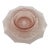 Antique Cambridge Pink Decagon 10 Sided Rolled Edge 14” Centerpiece Bowl For Sale