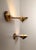 Brass-Plated Adjustable Reading Wall Lights with Swing Arms, Italy, 1970s, Set of 2 For Sale - Image 16 of 18