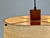 Mid-Century Modern Vintage Pendant Lamp in Teak and Fiberglass by Erco, 1960s For Sale - Image 3 of 15