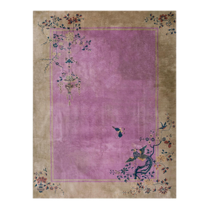 1920s Chinese Art Deco Carpet ( 8'7" x 11' - 262 x 335 )