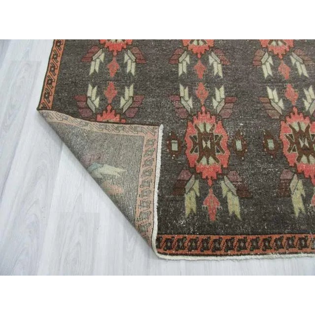 Vintage Turkish Kars Rug - 6′5″ × 9′4″ For Sale In Los Angeles - Image 6 of 6