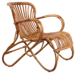 Rattan Easy Chair No. 174 by Rohe Noordwolde, 1960s