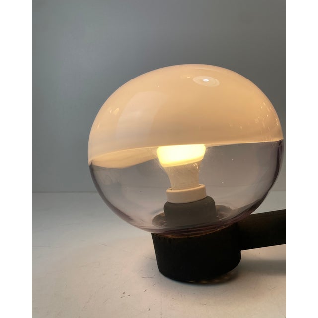 Metal Murano Wall Lamps attributed to Vistosi, Italy, 1980s, Set of 2 For Sale - Image 7 of 18