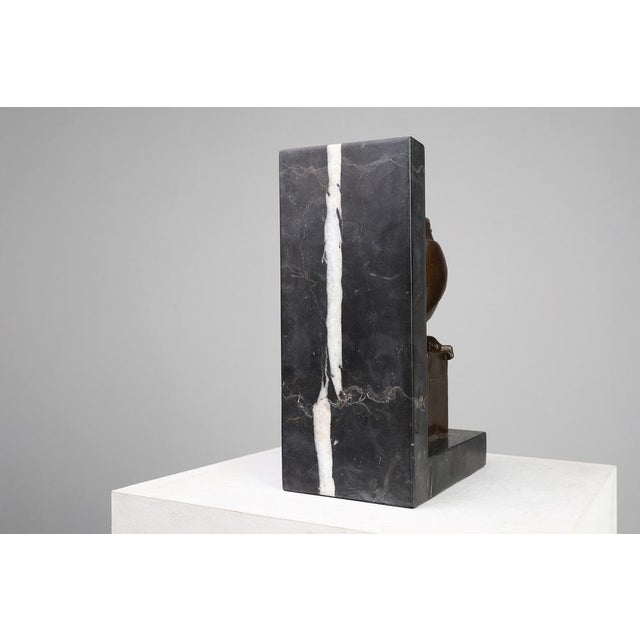 Gray Bronze Kestrel from François Pompon, France, 1930s For Sale - Image 8 of 14