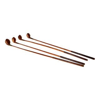 Set of Four Vintage Golf Clubs, Circa 1930-1940's For Sale