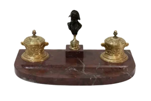 Napoleon III Double Inkwell