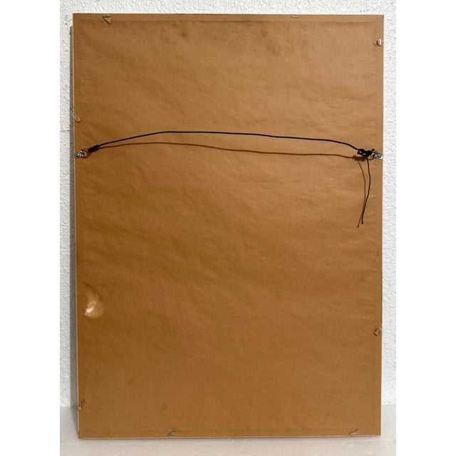 1980s George Segal, American Pop Art George Segal Color Expressionist Lithograph Woman in Red Kimono, 1985 For Sale - Image 5 of 10