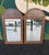 Sarreid Ltd. Sarreid Rustic Brass & Wood Arched Mirror Pair For Sale - Image 4 of 11