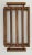 Mid Century Modern Open Slat Solid Oak Wood Double Handled Tray For Sale - Image 11 of 12