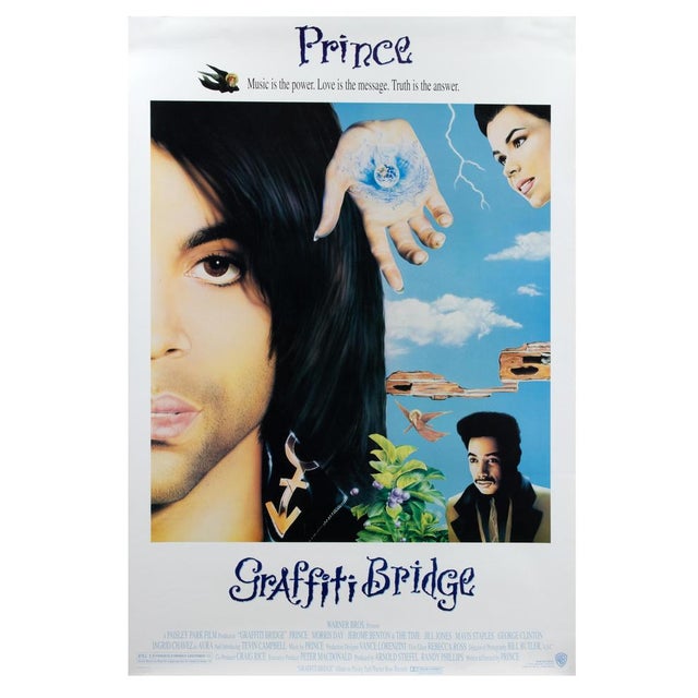 Graffiti Bridge Poster, USA, 1990 For Sale - Image 4 of 5