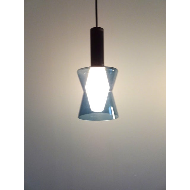 K2-135 Lamps in Blue Glass by Tapio Wirkkala for Idman, 1960s, Set of 2 For Sale - Image 6 of 18