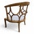 William " Billy " Haines MCM William "Billy" Haines Fruitwood Spider/Barrel Back Lounge Newly Reupholstered For Sale - Image 4 of 8