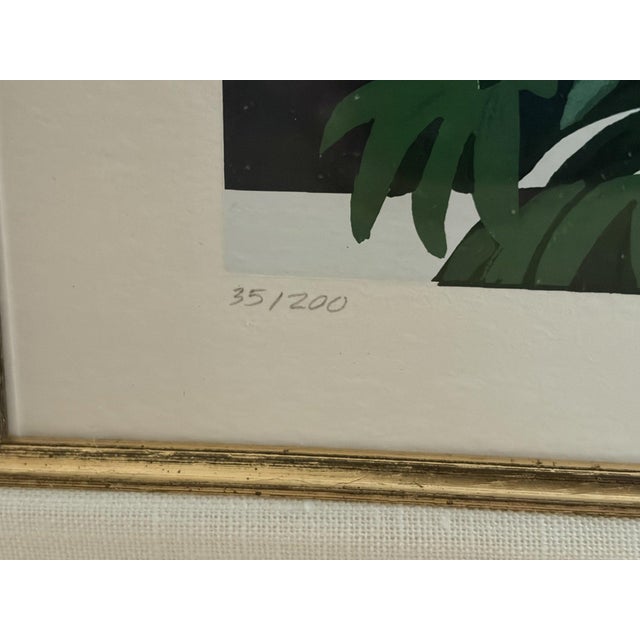 Contemporary John Kiraly "Positano Moon" Signed Limited Edition Serigraph 35/200, Framed For Sale - Image 3 of 7