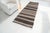 Anatolian Black & White Stripe Kilim Runner For Sale - Image 6 of 10
