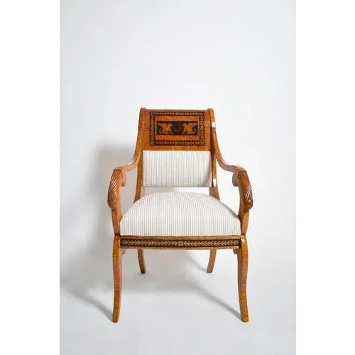 Etruscan Armchairs, 19th Century, Set of 2 For Sale - Image 3 of 6