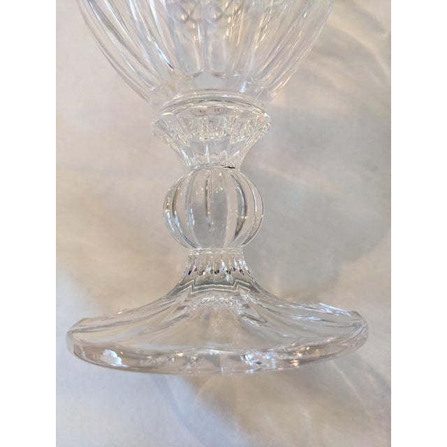 Late 20th Century Late 20th Century Towle Crystal Goblets- Set of 4 For Sale - Image 5 of 12
