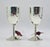 Metal 1980s Emilia Castillo Taxco Silver Plate Hummingbird Goblets, Mexican Modernism - a Pair For Sale - Image 7 of 15