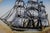 Late 20th Century Vintage British East India Company Sailing Ship Reverse-Glass Pub Mirror For Sale - Image 5 of 18