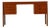 Mid-Century Modern Danish Teak Desk from Dominos Møbler, Denmark, 1960s For Sale
