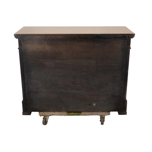 1980s Empire Style Chest of Drawers W/ Griffin Motifs &Hidden Drawer, Neoclassical Dresser For Sale - Image 18 of 18