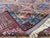 Vintage Ersari Wool Rug, Camel Bird Gul For Sale - Image 12 of 13