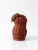 Vintage wicker owl basket featuring a handwoven form, carved wooden beak, and expressive owl face full of character. The...