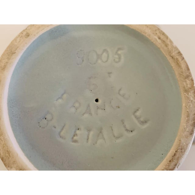 Mid-Century Modern French Ceramic Vase by B. Letalle for Saint-Clément, 1950s For Sale - Image 15 of 18