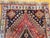 Vintage Persian Qashqai Gabbeh Runner Rug, Hand-Knotted Wool, Geometric Medallions Pattern, 2x7, Red & Navy For Sale - Image 10 of 14
