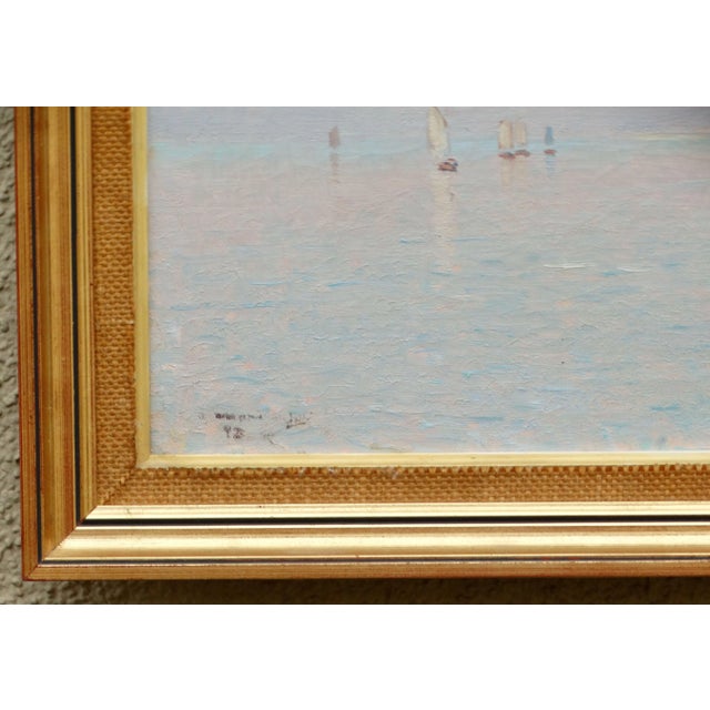 Late 19th Century 19th-C Impressionist Painting, Marie Joseph Clavell, 'I Will' Hammer Prices to $24,000 For Sale - Image 5 of 12