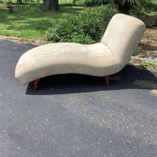 1960s Wave Chaise Vintage For Sale - Image 6 of 7