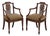 Pair of Vintage Adams Style Painted Arm Chairs For Sale