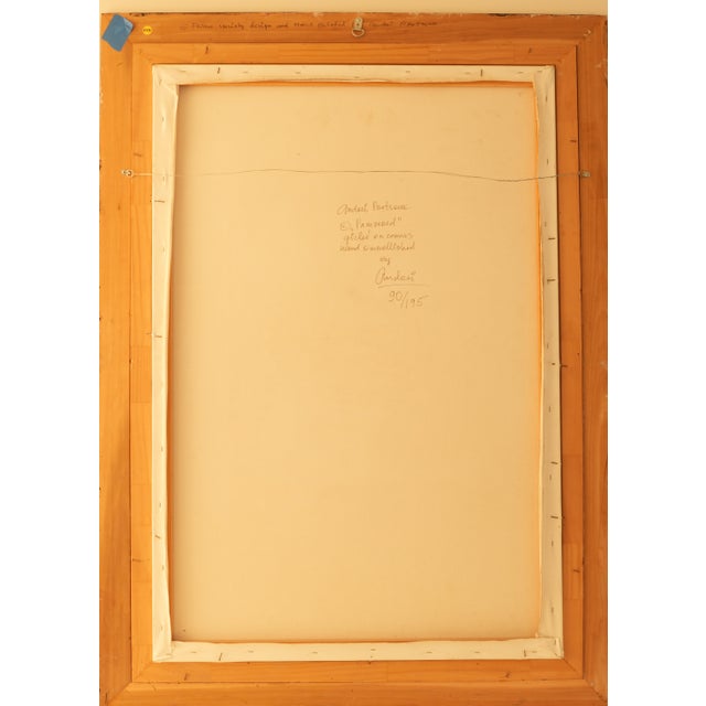 A spectacular, large-scale framed artwork titled "Pampered" by internationally acclaimed contemporary artist Andrei...