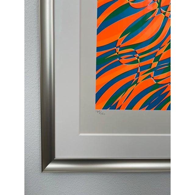 1970 Stanley William Hayter Aquarius Suite Set of 4 Framed Screenprints For Sale - Image 12 of 13