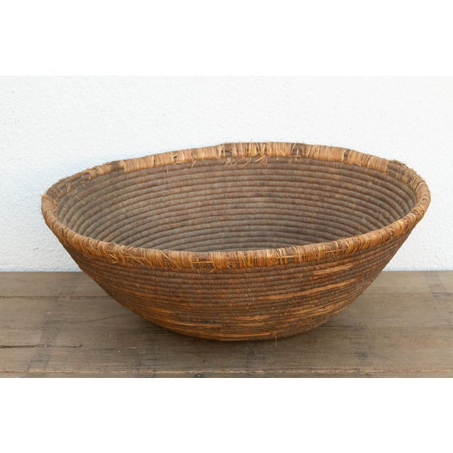 Large Antique Nomadic Harvest Bowl For Sale In Los Angeles - Image 6 of 10