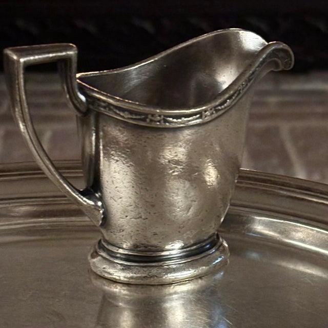 Vintage Silver Plate Creamer Hotel Statler 3oz For Sale In Columbus - Image 6 of 6