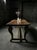 Antique French Monastery Dining Table in Nutwood, 19th Century For Sale - Image 6 of 8