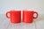 Glass Vintage Hazel Atlas Milk Glass Mugs, 60's Orange Peel Texture S/6 For Sale - Image 7 of 12