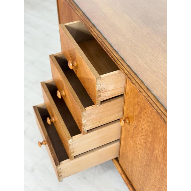 Brown Vintage Chest of Drawers in Pine For Sale - Image 8 of 11