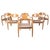 Vintage Spanish Wooden Armchairs, 1990s, Set of 6 For Sale - Image 10 of 10