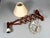 Danish Scissor Lamp in Teak, Denmark, 1960s For Sale - Image 8 of 18