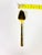 Gold Mid 20th Century Supreme Cutlery Gold-Plated “Bamboo Motif” Demitasse Spoons in Original Presentation Case – Set of 6 For Sale - Image 8 of 9