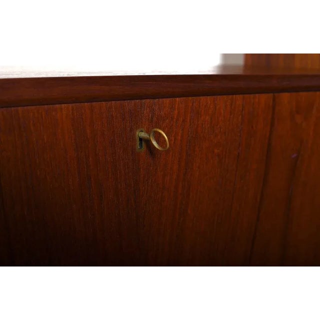 Danish Freestanding Teak Shelf System with Cabinets, 1950s For Sale - Image 11 of 13
