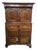 Georgian Oak Court Cupboard, 1790 For Sale